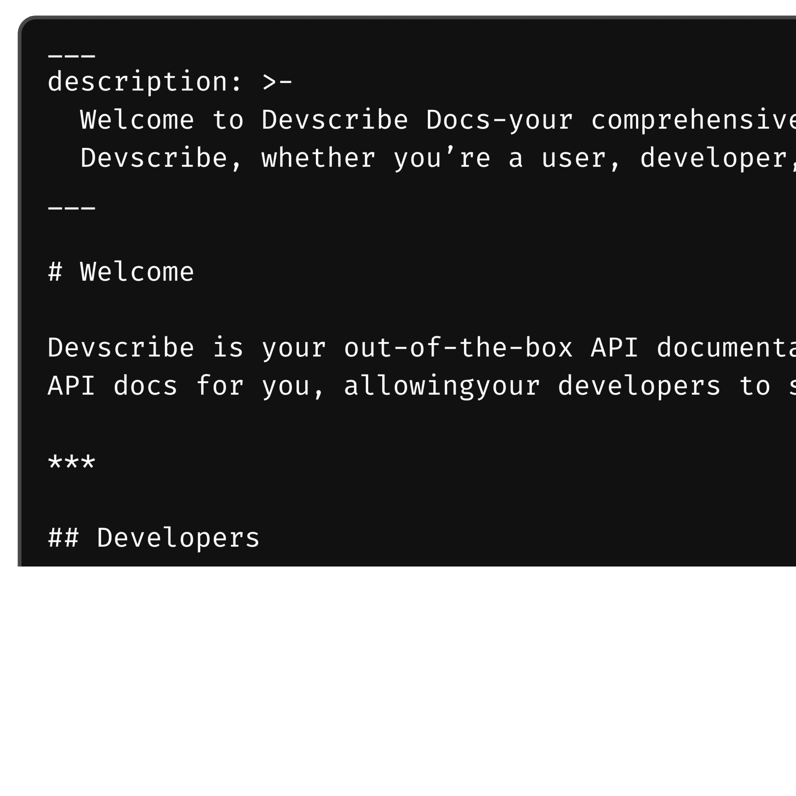 AI Readable Docs